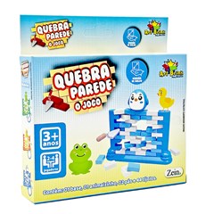 Jogo quebra muro bichinhos mini 1,5x5,5x9cm