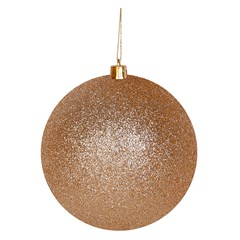 Bola tb lisa 10cm 1pc champanhe              cx:018