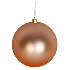 Bola tb lisa 10cm 1pc champanhe              cx:018