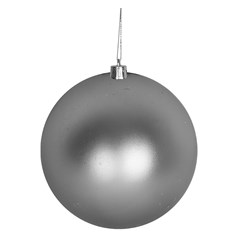Bola tb lisa 12cm 1pc prata                  cx:012