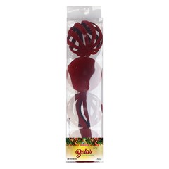 Bola tb veludo vazada 8cm 4pcs               cx:018