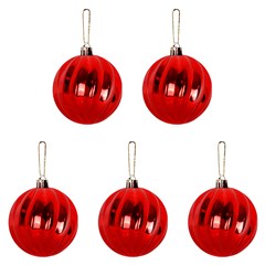 Bola tb twist 6cm 5pcs vermelho              cx:036