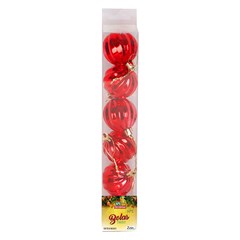 Bola tb twist 5cm 6pcs vermelho              cx:036