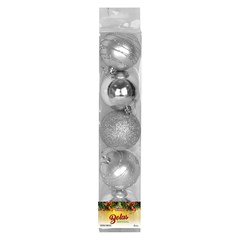 Bola tb imperial 7cm 5pcs prata                   cx:024