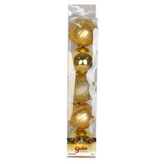 Bola tb imperial 7cm 5pcs dourada                  cx:024