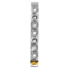 Bola tb imperial 5cm 8pcs prata                    cx:024