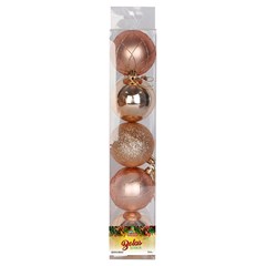 Bola tb luxxor 7cm 5pcs champanhe               cx:024