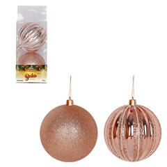 Bola tb luminous 10cm 2pcs champanhe        cx:024