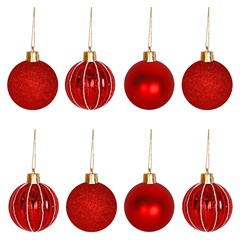 Bola tb luminous 5cm 8pcs vermelho                cx:024