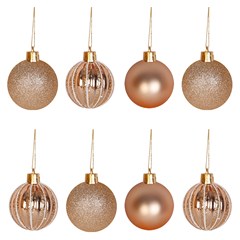 Bola tb luminous 5cm 8pcs champanhe             cx:024