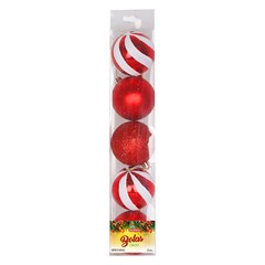 Bola tb circus 7cm 5pcs vermelha                cx:024