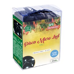 Pisca micro led 50led bco frio 5m a pilha     cx:100