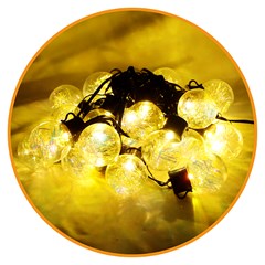 Pisca bolas 30led bco quente 7m 127v 8f