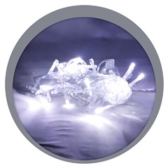 Pisca 100led c/flash (strobo) bco frio 10m 220v  cx:025