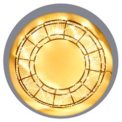 Guirlanda iluminada 800led bco quente 45cm bivolt 8f                         cx:008
