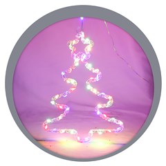 Arvore 24led bco quente 32cm bivolt 8f               cx:024