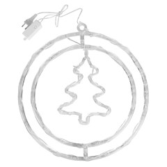 Arvore no globo 47led color 32cm bivolt 8f              cx:018