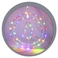 Arvore no globo 47led color 32cm bivolt 8f              cx:018