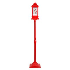 Poste vermelho c/luz e som 148cm bivolt        cx:001