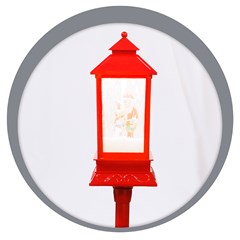 Poste vermelho c/luz e som 148cm bivolt        cx:001