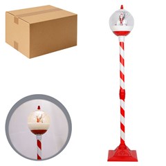 Poste globo c/luz e som 135cm bivolt          cx:001