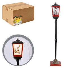 Poste c/luz, som e movimento 145cm bivolt