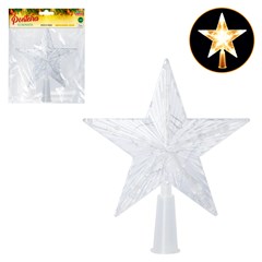 Ponteira iluminada 10led 17x14cm bco quente 127v cx:024