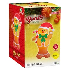 Biscoito inflavel 150cm bivolt               cx:002