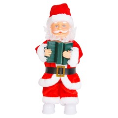 Noel musical com sanfona  8x14x38cm       cx:012