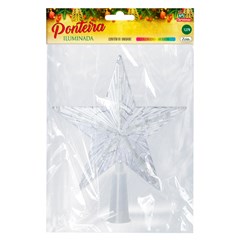 Ponteira iluminada 10led 17x14cm color 127v   cx:024