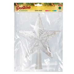 Ponteira iluminada 20led 21x23cm color 127v    cx:024