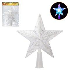 Ponteira iluminada 20led 21x23cm color 127v    cx:024