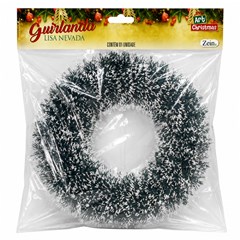 Guirlanda lisa nevada 38cm                   cx:036