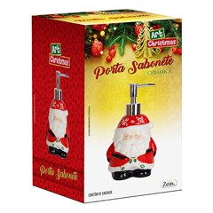 Porta sabonete ceramica noel 450ml                                 cx:0024