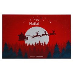 Tapete natalino 59x39cm                                 cx:0048