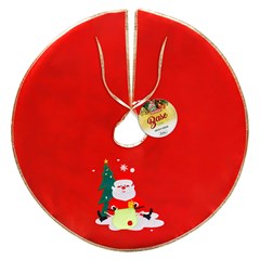 Base p/arvore bordado 90cm          cx:0072