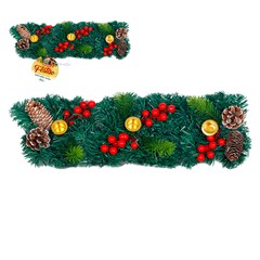 Festao aramado decorado c/castical 15cmx40cm 40 galhos          cx:0024