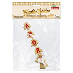 Fam golden enf cordao amor natalino 55x8cm     cx:072