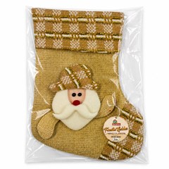 Fam golden bota com noel/boneco 23x17cm       cx:0060