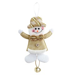 Fam golden enfeite noel/boneco c/guizo 18cm     cx:0144