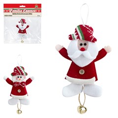 Fam essence enf noel/boneco c/guizo 18cm      cx:0144
