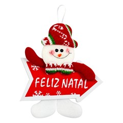 Fam essence enf noel/boneco com placa 21cm       cx:0096