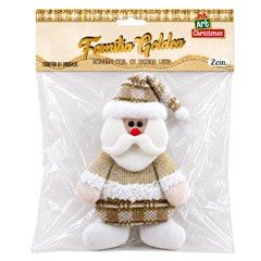 Fam golden enf noel/boneco luxo 23x13cm       cx:0060