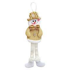 Fam golden enf noel/boneco neve perna longa 30cm      cx:0096
