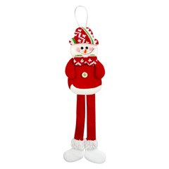 Fam essence enf noel/boneco neve perna longa 30cm      cx:0096