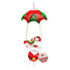 Fam essence enf noel/boneco paraquedista 37x13cm       cx:0050