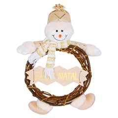 Fam royale boneco guirlanda c/placa 40cm       cx:0012