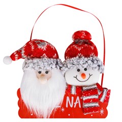 Fam merry bonecos com placa 20cm           cx:048