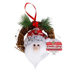 Fam merry guirlanda rostinho 15cm         cx:096