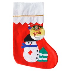 Bota decorativa feltro 37cm            cx:120